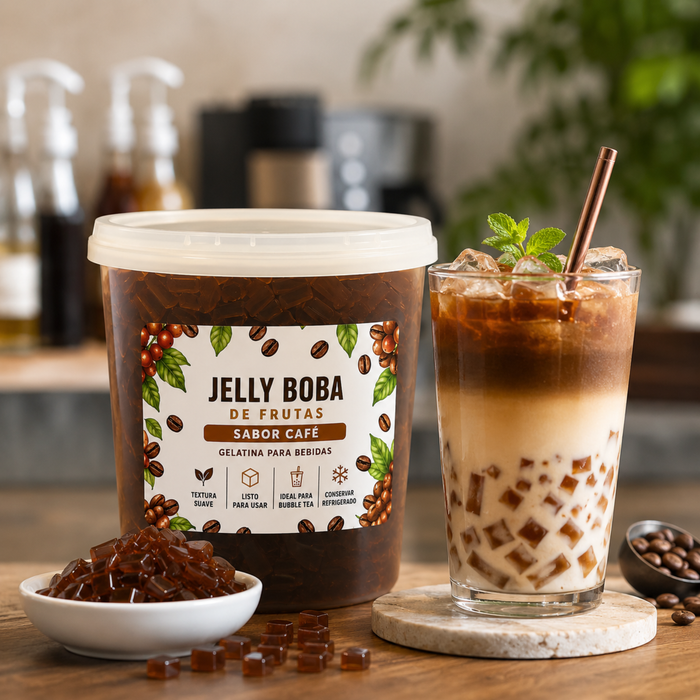 Jelly Boba de Café  Bote de  3.3kg