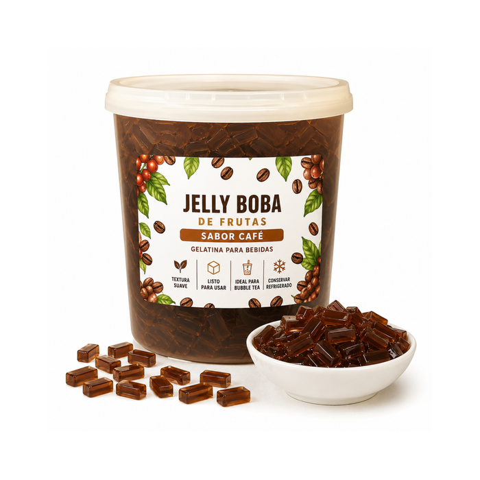 Jelly Boba de Café  Bote de  3.3kg