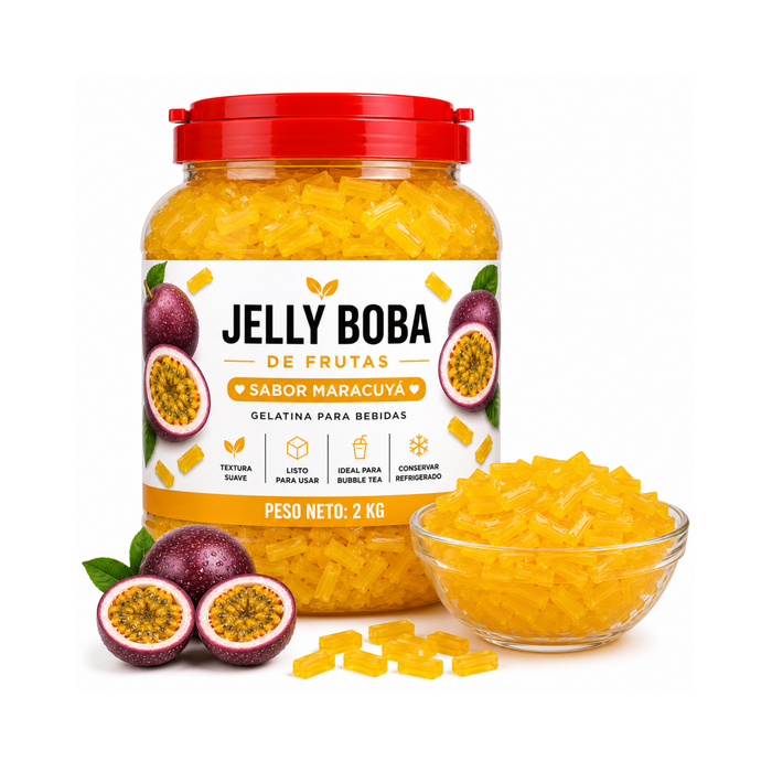Jelly Boba Maracuyá Bote de  3.85kg