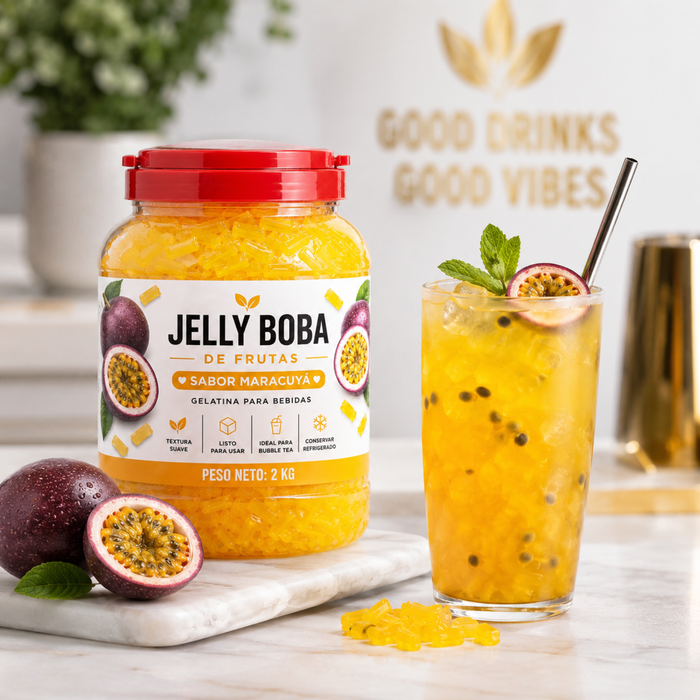 Jelly Boba Maracuyá Bote de  3.85kg