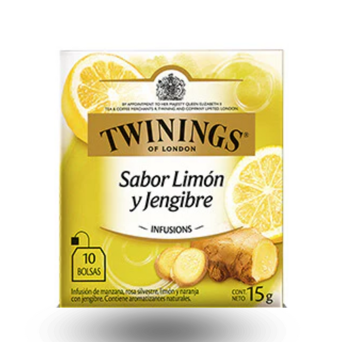 Té en sobre Twinings Limón y Jengibre - 10 sobres