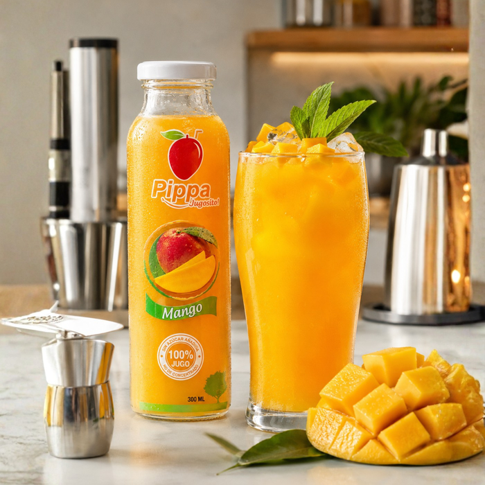 Jugo de mango 100% Sin Azucar Añadida PIPPA 300ml - Caja de 12 unidades