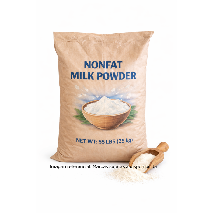 Leche descremada en polvo - Saco 55 Lbs