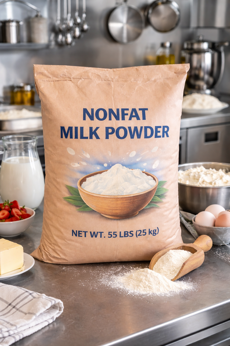Leche descremada en polvo - Saco 55 Lbs