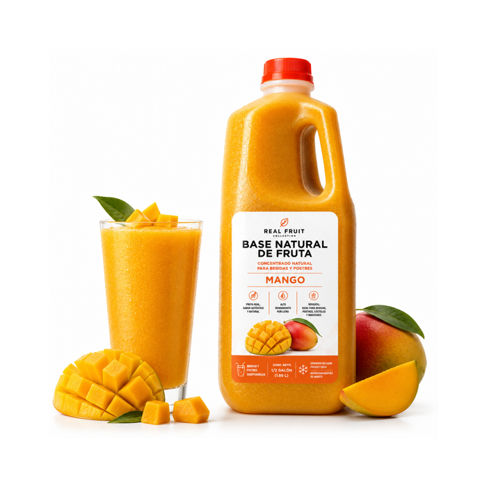 Smoothie Mix de Mango 64 onzas / Caja 6 Unidades
