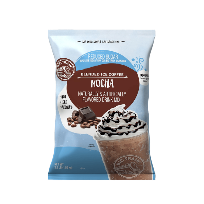 Base para Frapppe Mocha Reduced Sugar Big Train - 1.59 kg
