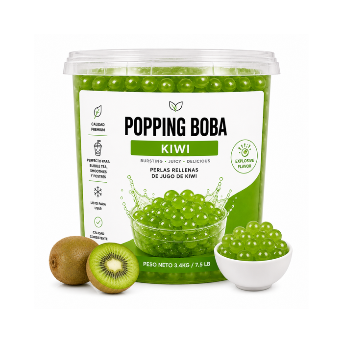 Popping Boba Kiwi Tarro 3.4 kg
