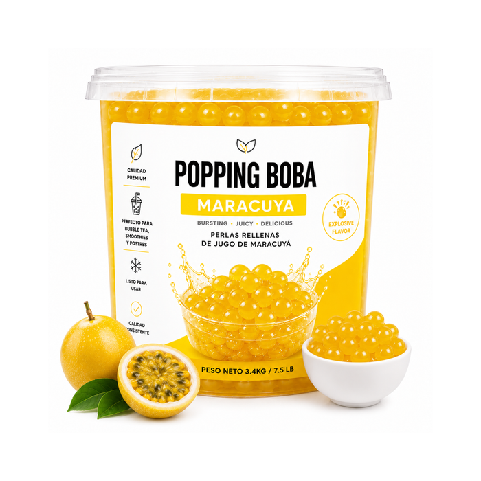 Popping Maracuya Tarro 3.4 kg