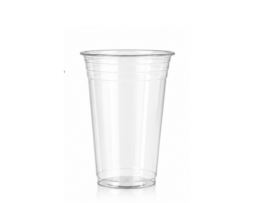 Vasos PET Transparente - Caja 1,000 uds