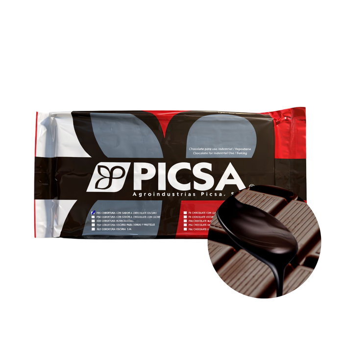 Cobertura Sucedánea con Sabor a Chocolate - Maqueta 5 Libras