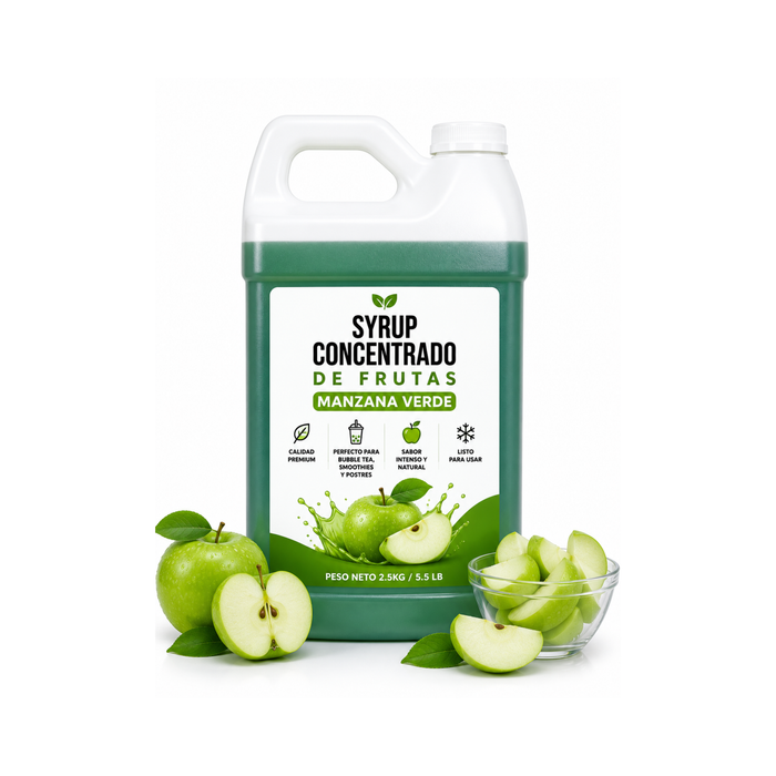 Syrup Concentrado Manzana Verde