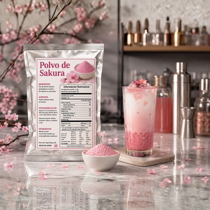 Base en Polvo Sakura Milk Tea Powder 1kg