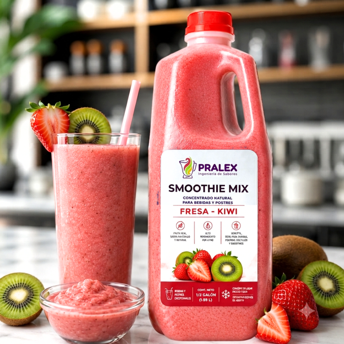 Smoothie Mix Fresa Kiwi - Envase 1.892Litros