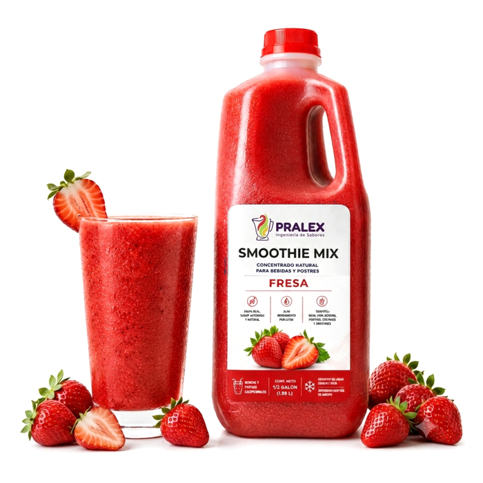 Smoothie Mix Fresa - Envase 1.82 Litros