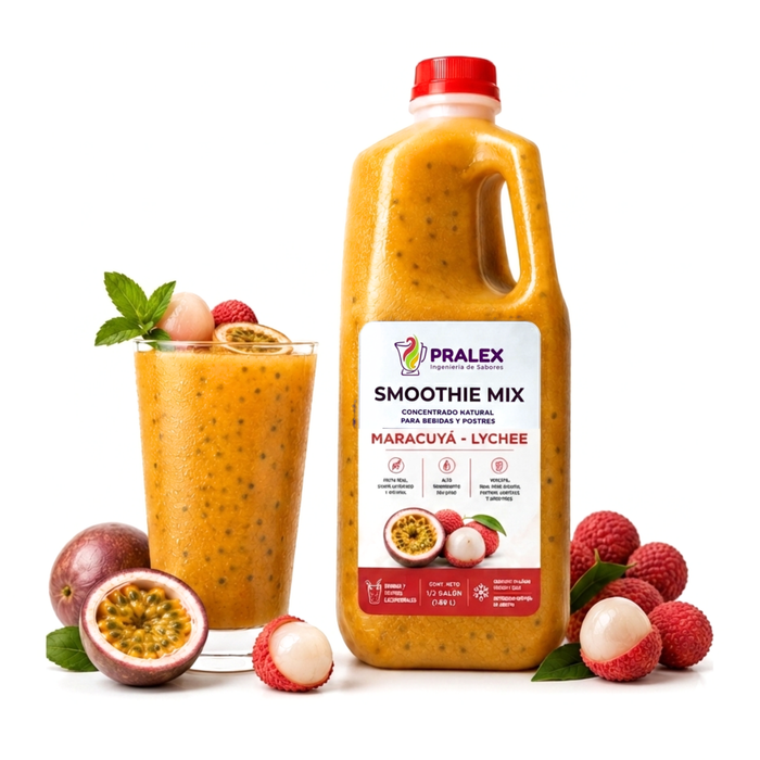 Smoothie Mix de Maracuya Lychee - Envase 1.82 Litros