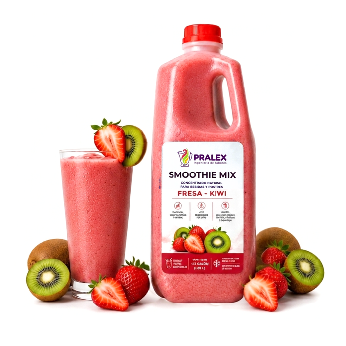 Smoothie Mix Fresa Kiwi - Envase 1.892Litros