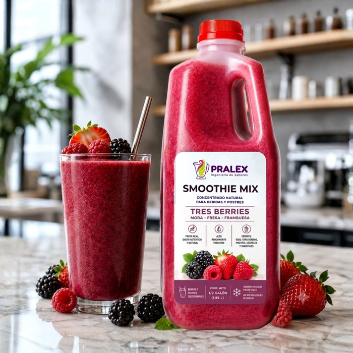 Smoothie Mix Tres Berries - Envase 1.82 Litros