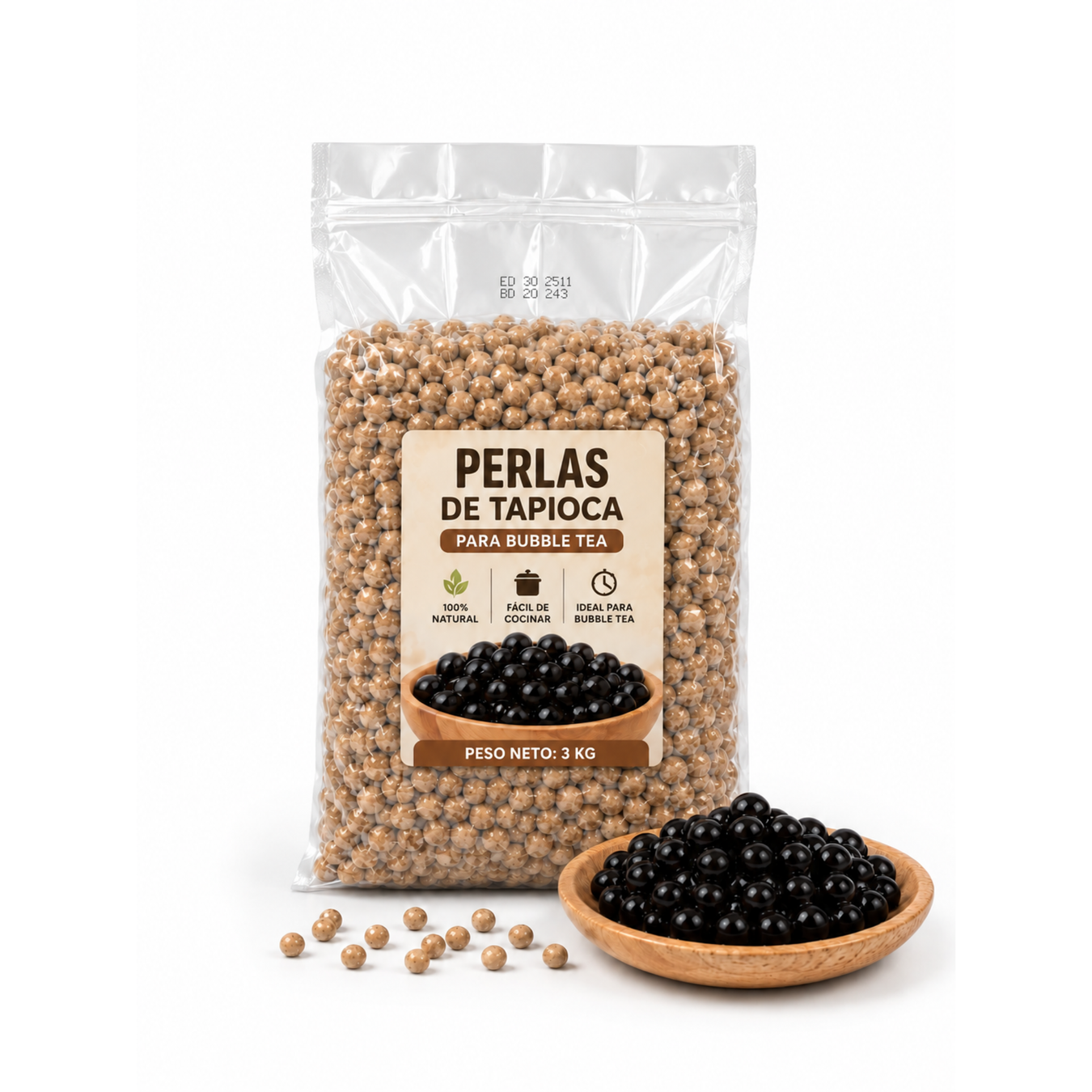 Perlas de Tapioca y Jelly Boba
