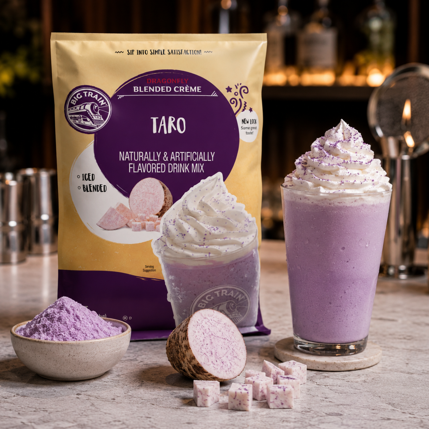 Base para Frappé Taro Big Train - 1.59kg — Food Service 502