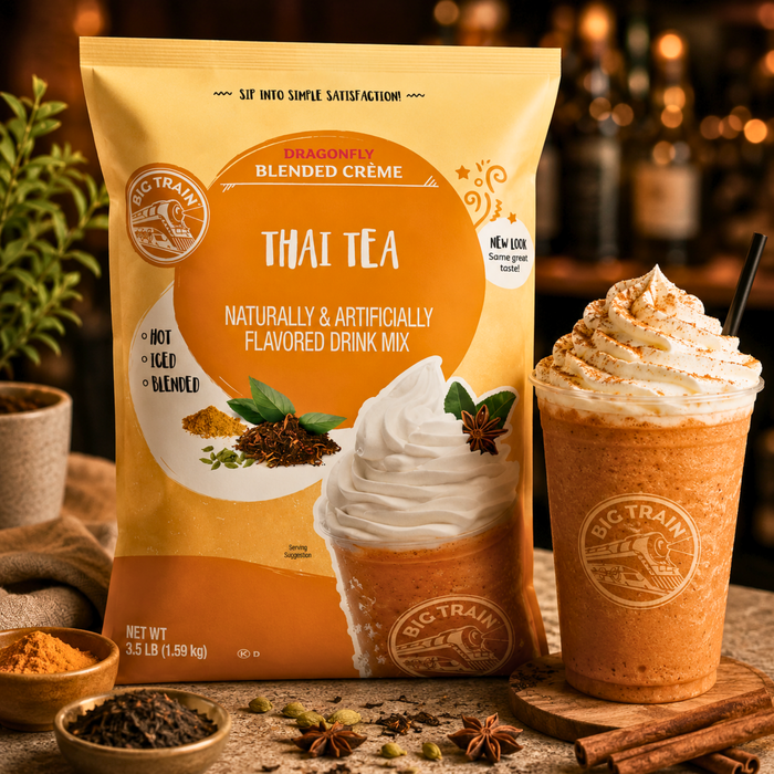Base para Frappé Thai Tea Big Train Dragonfly - 1.59kg