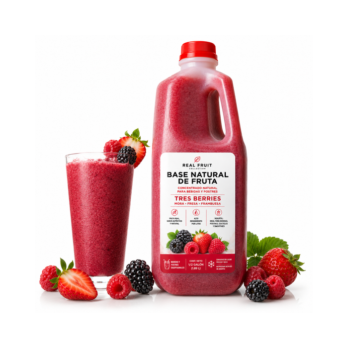 Smoothie Mix Tres Berries - Envase 1.82 Litros