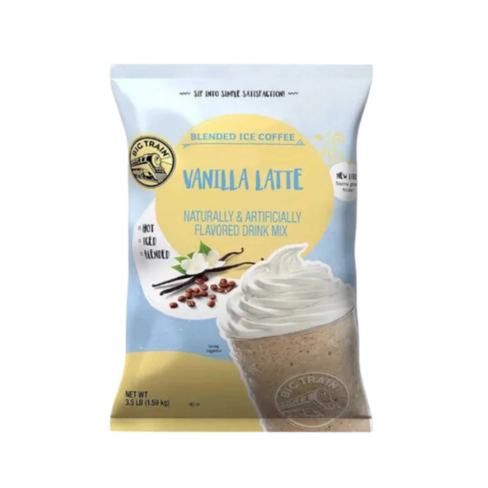 Base para Frappé Coffee Vainilla Latte Big Train - 1.59kg