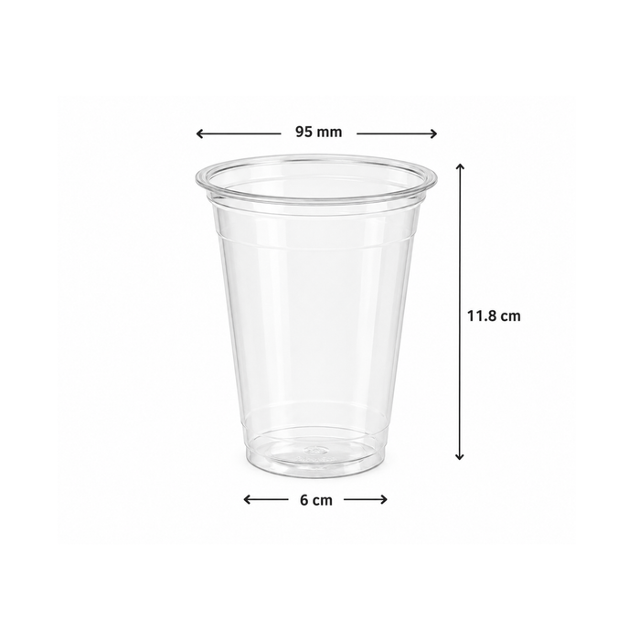 Vaso pp para selladora de vasos 16 onzas 1000 unidades