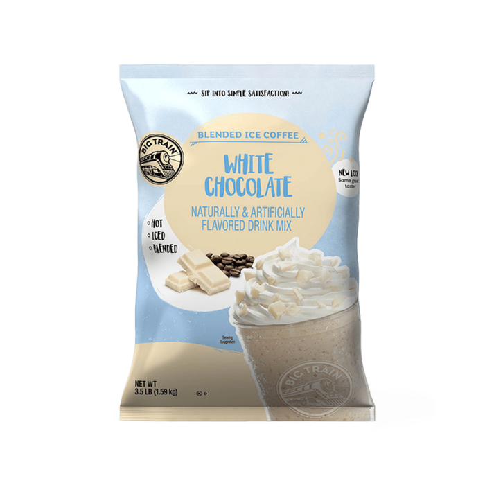 Base para Frappé Coffee White Chocolate Big Train Bolsa -1.59kg