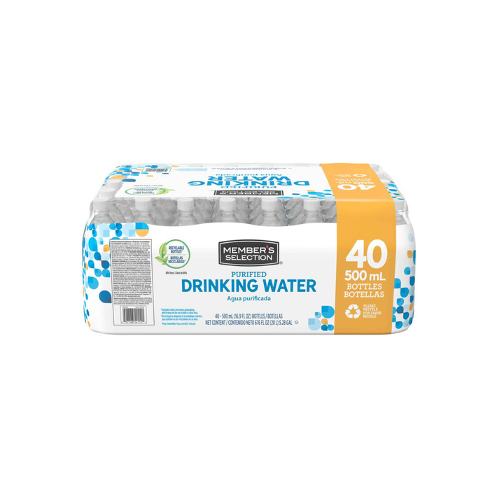 Agua Purificada 500 ml MS - Caja 40 unidades