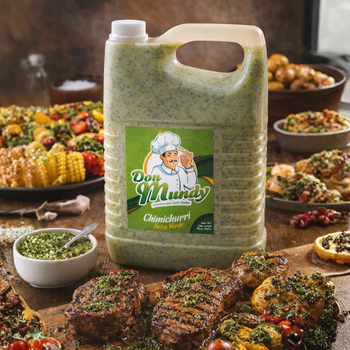 Salsa Chimichurri Don Mundy - 1 galón (9lbs)