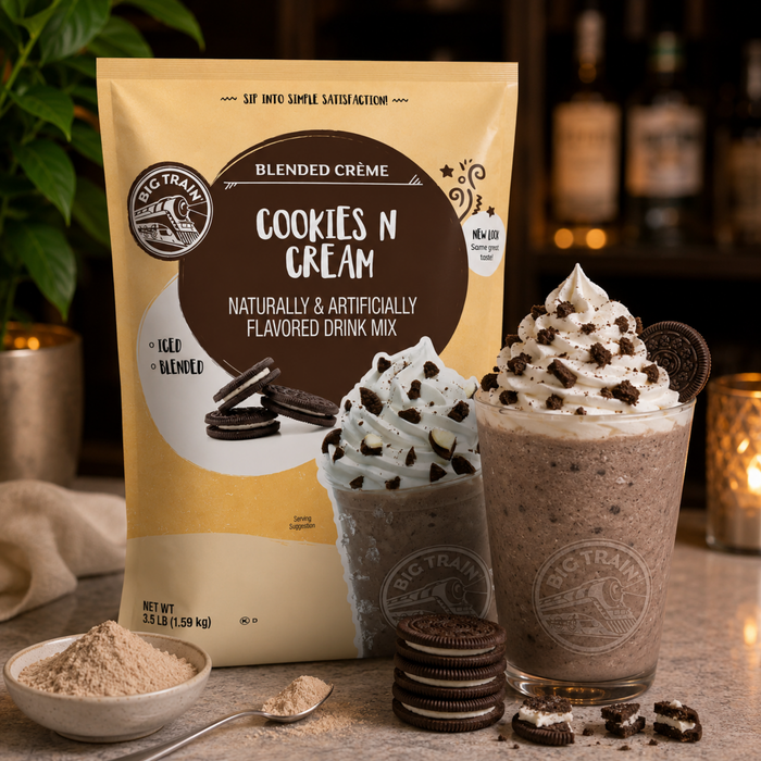 Base para Frappé Cookies and Cream Big Train 1.59kg