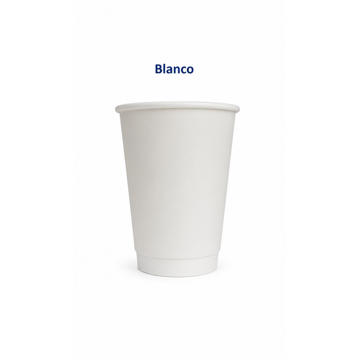Vasos Bebidas Calientes Doble Capa - Caja 1000 uds