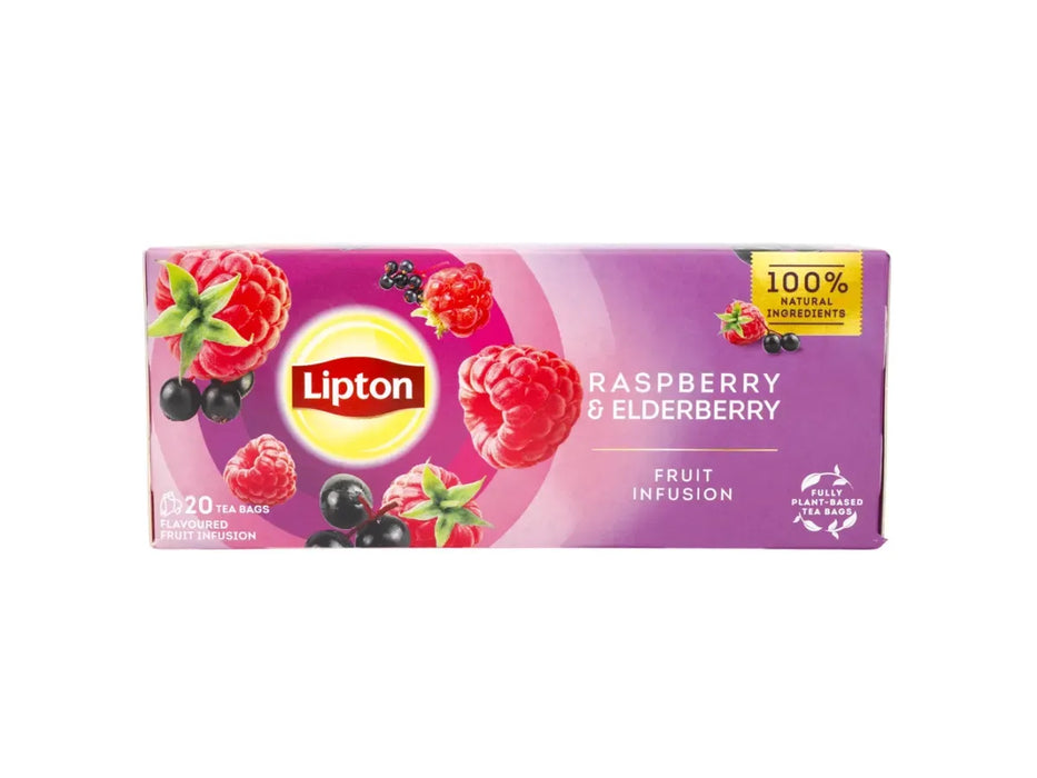 Té Lipton Frambuesa y Sauco - 20 sobres