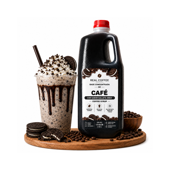 Concentrado de Café con Galleta para Frappés 64 oz- Envase 1.82 Litros