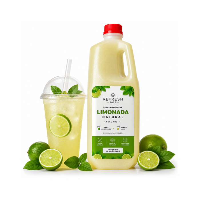 Concentrado para Refresco Natural Limonada 64 oz - Envase 1.82 Litros
