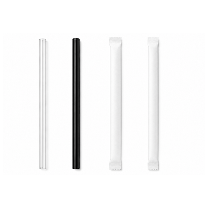 Pajilla para smoothie con forro de papel 10 mm - 1250 unidades