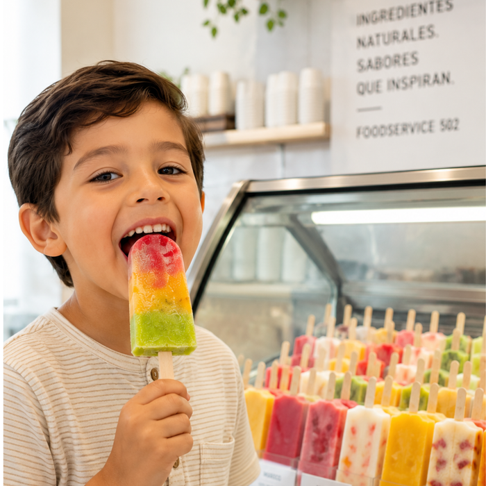 Paleta de madera para helado de 11.4 cm / Caja 10,000 unidades
