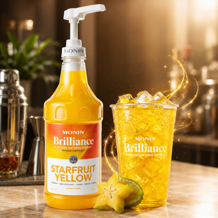 Brilliance Energy Monin Starfruit Yellow - 1.89 L