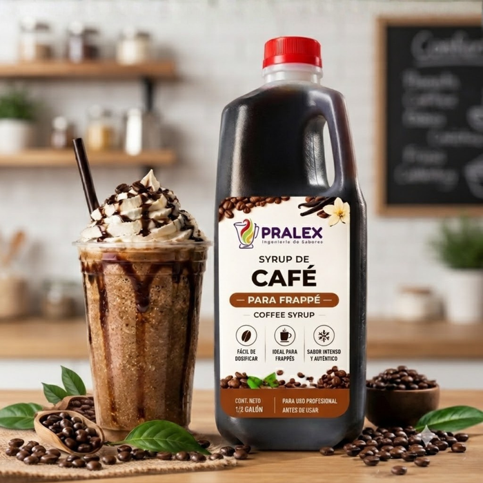 Syrup de Café para Frappés 64 oz- Envase 1.82 Litros