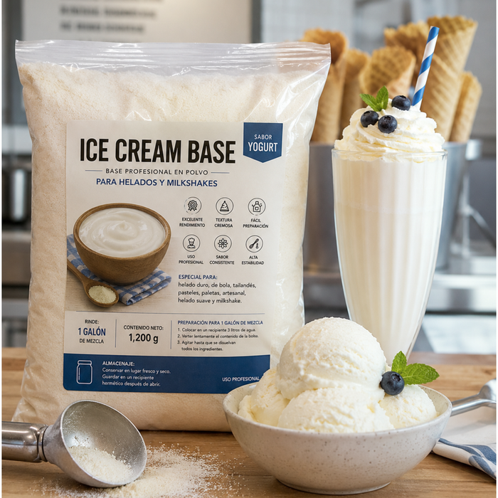 Base en Polvo para Milkshake Yogurt 1.2kg